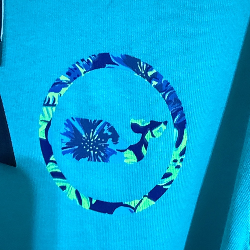 Vineyard Vines Turquoise Long Sleeve Tee - Picture 2 of 6